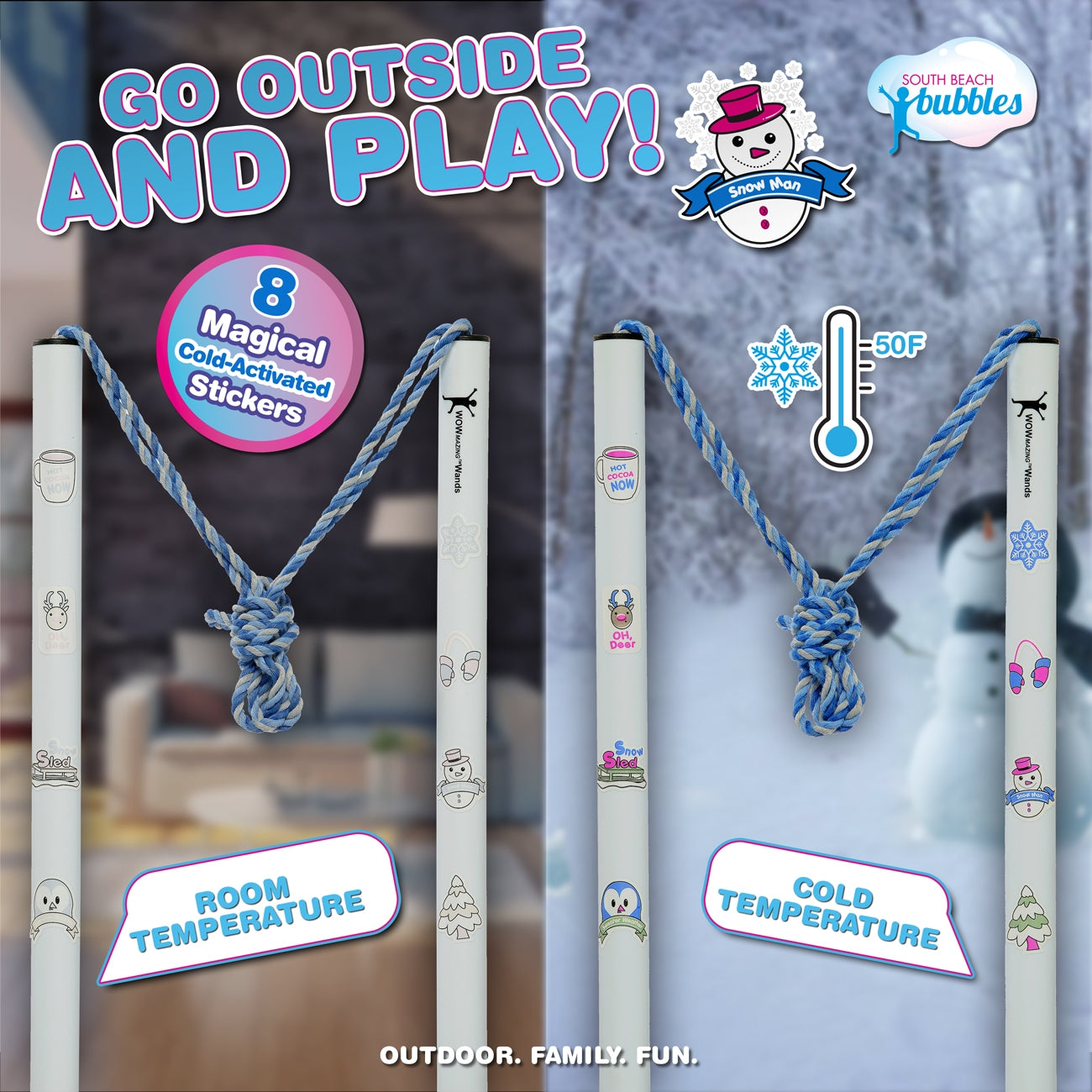 WOWmazing Giant Bubble Kit- Winter Edition