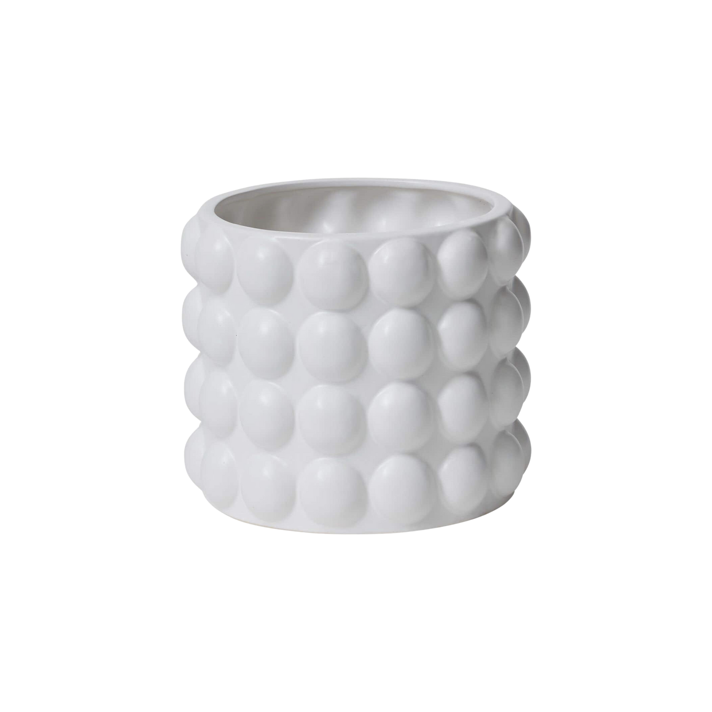 White Bubble Pot