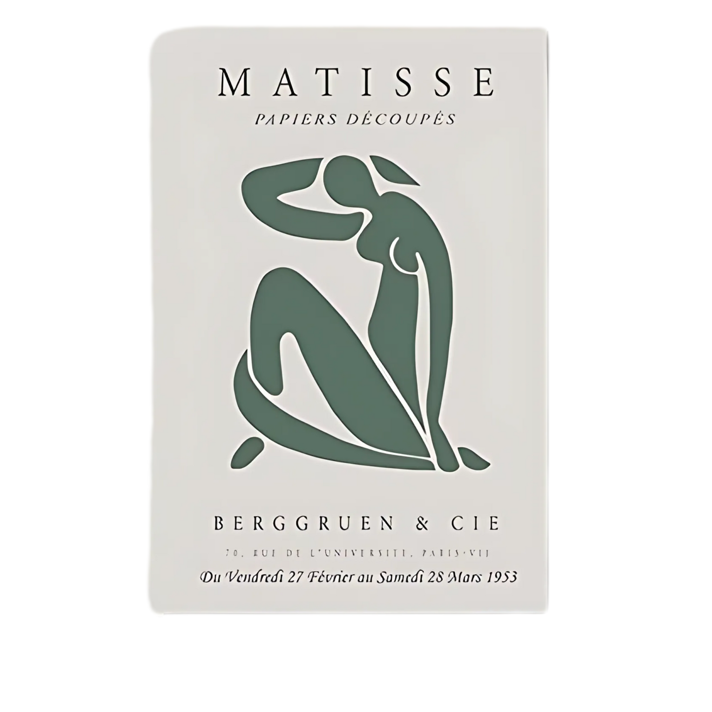 Henri Matisse Sage Wall Art Print 18x24