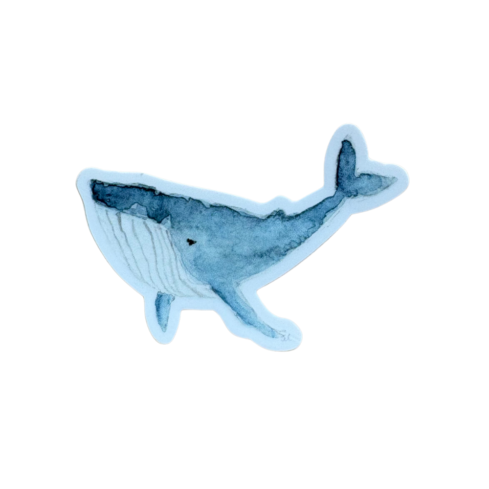 Whale Sticker