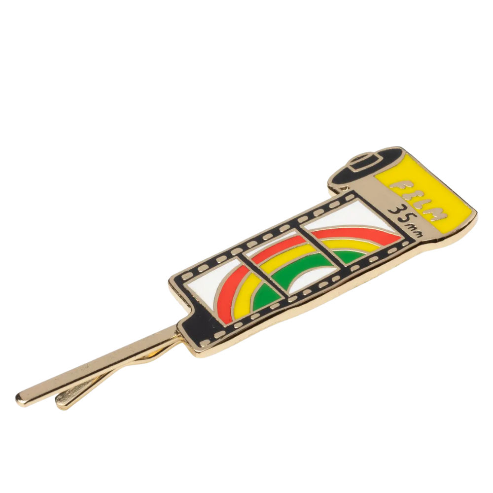 Rainbow 35mm Film Hairpin
