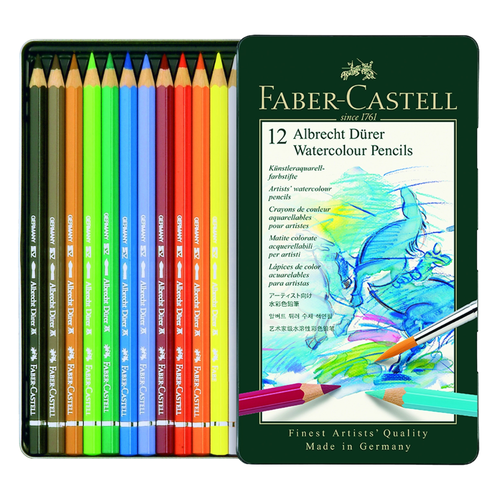 Albrecht Dürer Artists' Watercolor Pencils – Tin of 12