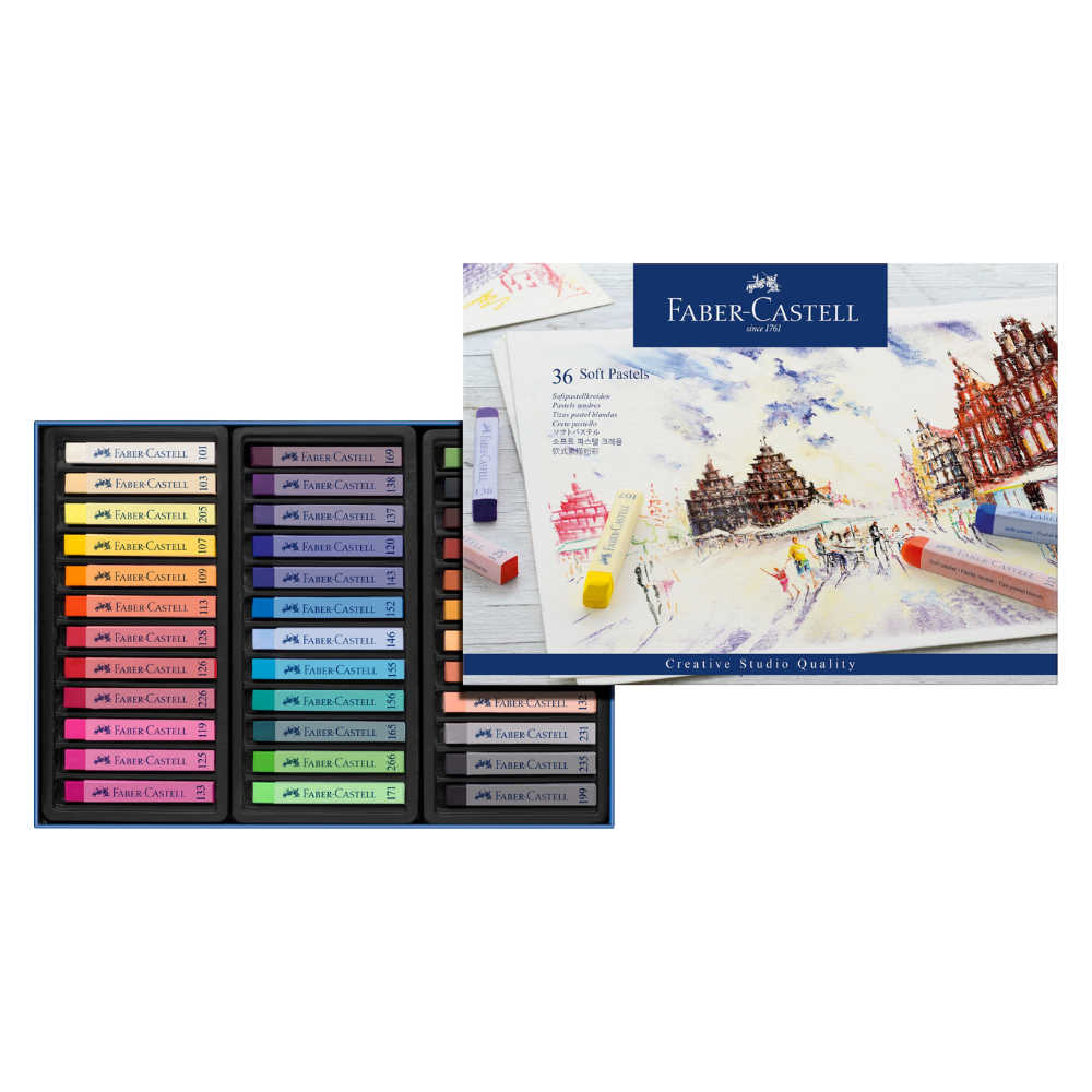 Soft Pastel Full Length Sticks – Box of 36