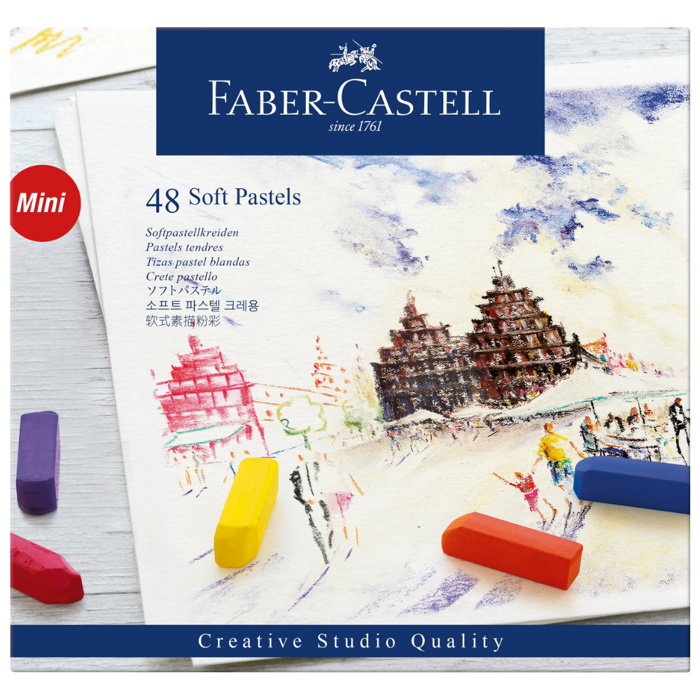 Soft Pastel Half Length Sticks – Box of 48