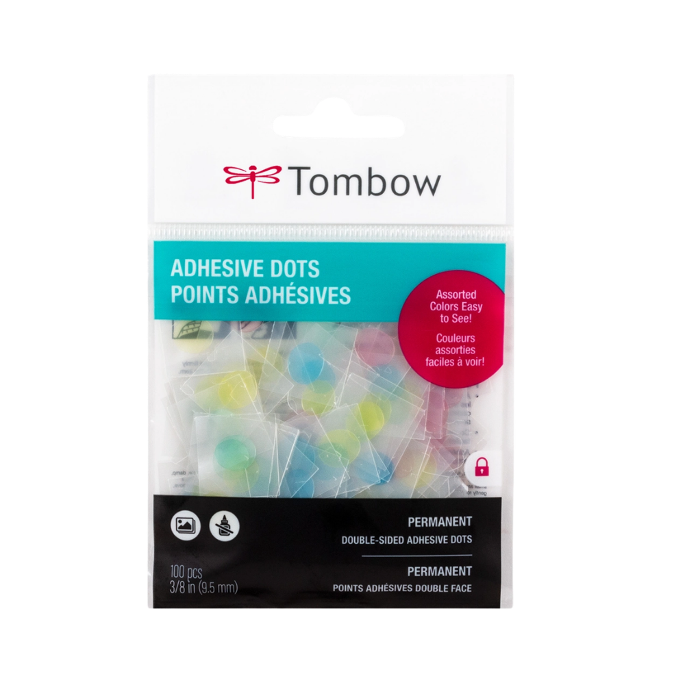 Adhesive Dots – 100 Count