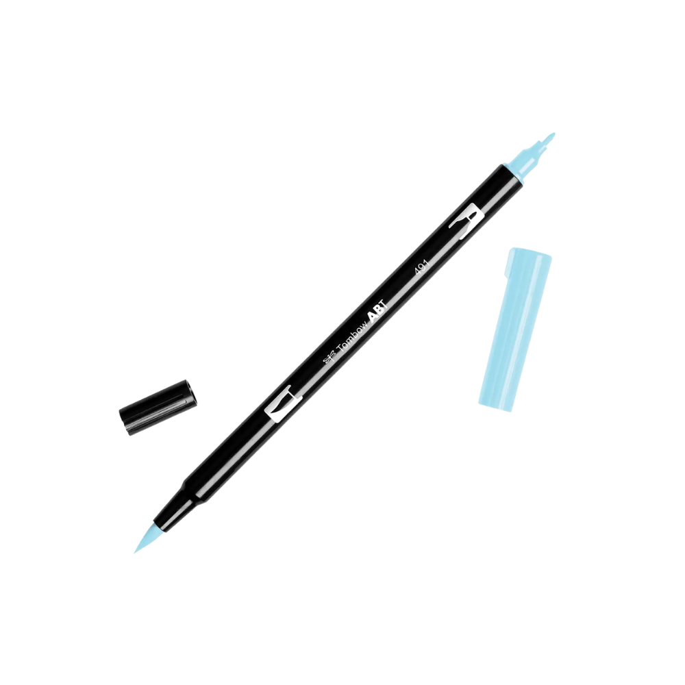 Dual Brush Pen Art Markers - 491 Glacier Blue