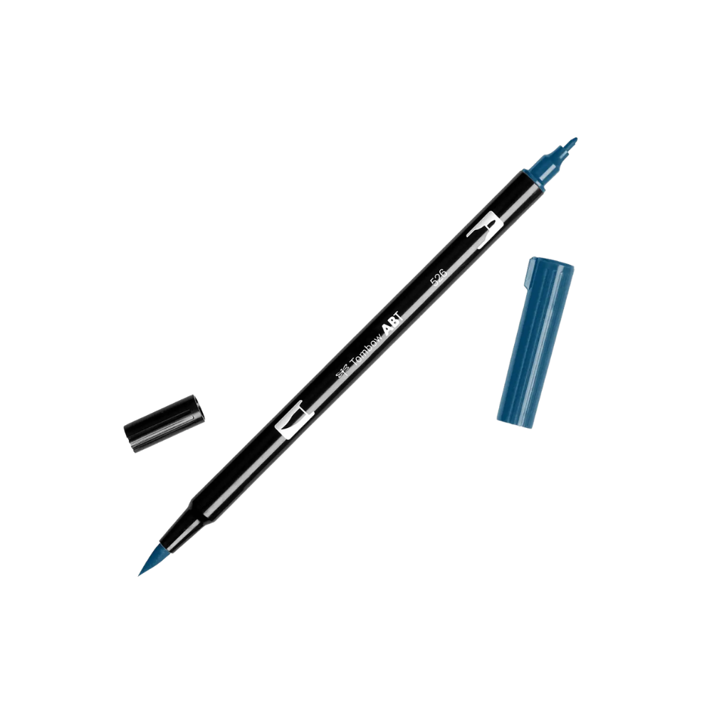 Dual Brush Pen Art Markers - 526 True Blue