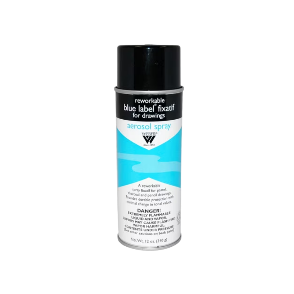 Blue Label Fixatif Spray 12 oz