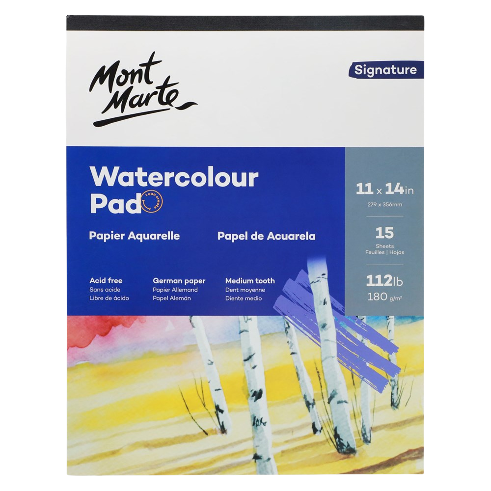 Watercolour Pad – German Paper – 180 gsm