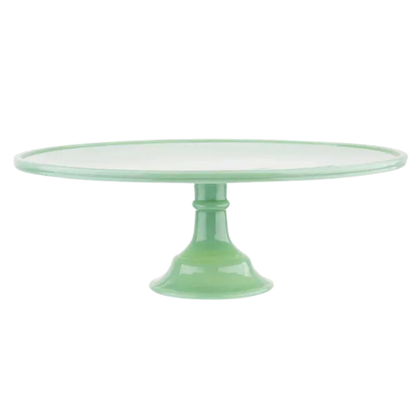 Jadeite Glass Collection Cake Stand