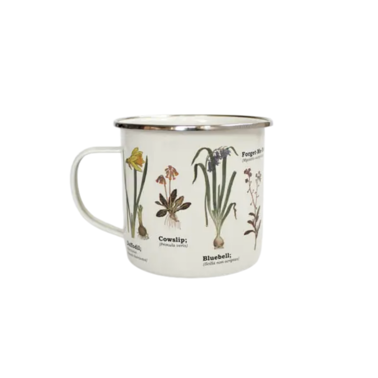 Wildflowers Enamel Mug