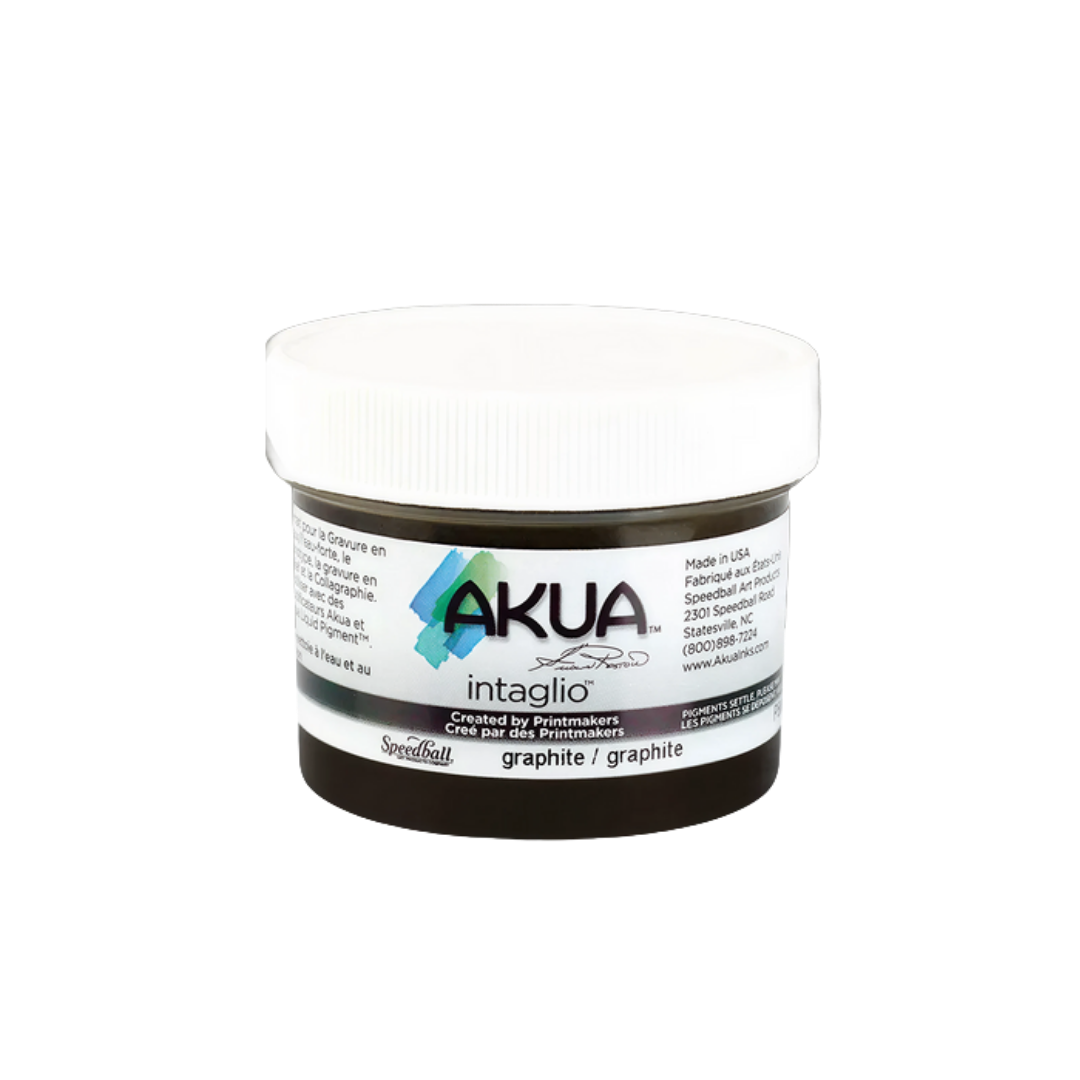 Akua Intaglio Ink –– Graphite Gray