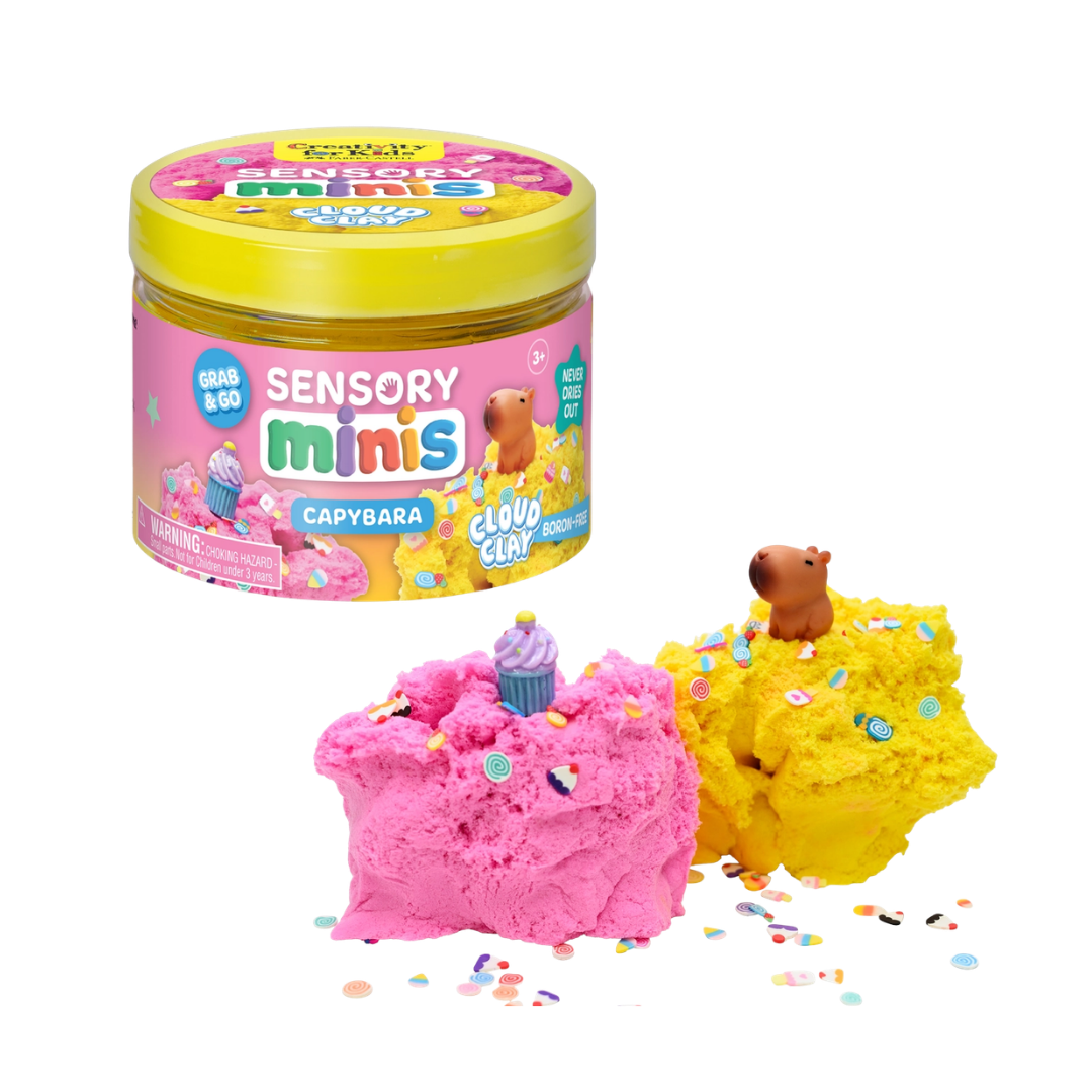 Sensory Mini Play Kit Jar – Capybara Theme