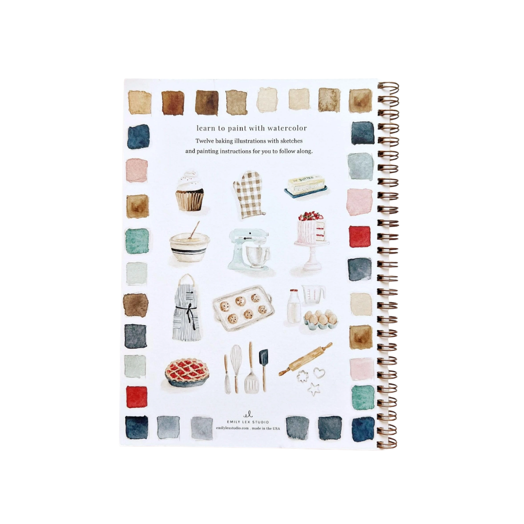 Baking Watercolor Workbook