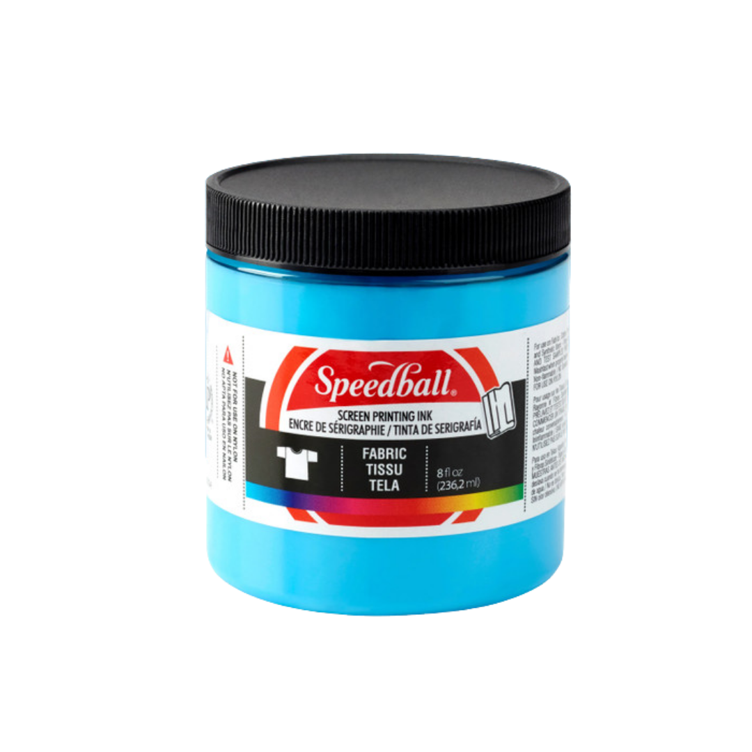 Screen Printing Fabric Ink 8 oz –– Peacock Blue