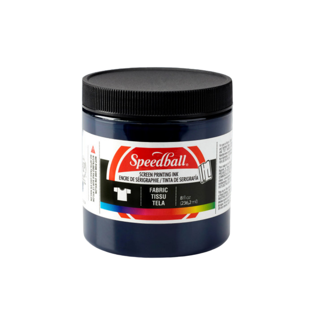 Fabric Screen Ink 8oz –– Blue Denim