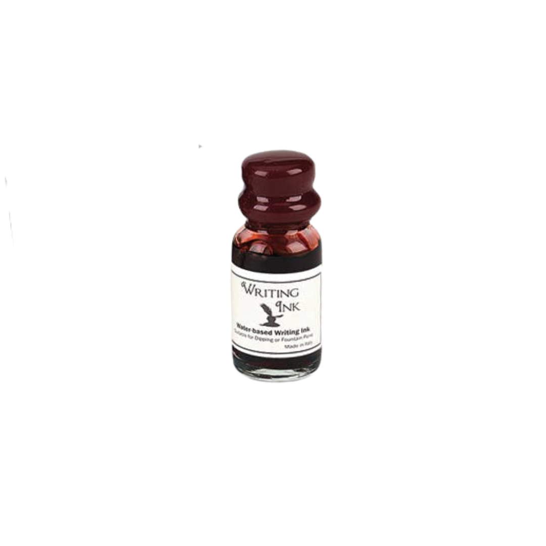 Burgundy Italian Dipping Ink in Apothecary Bottle