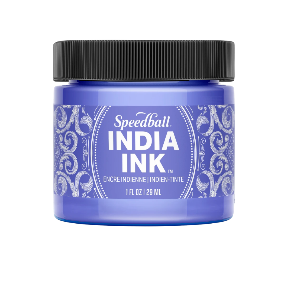 Speedball India Ink 1oz Amethyst