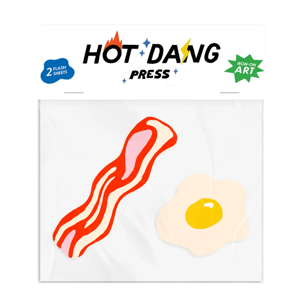 Bacon & Egg Buddies Iron On
