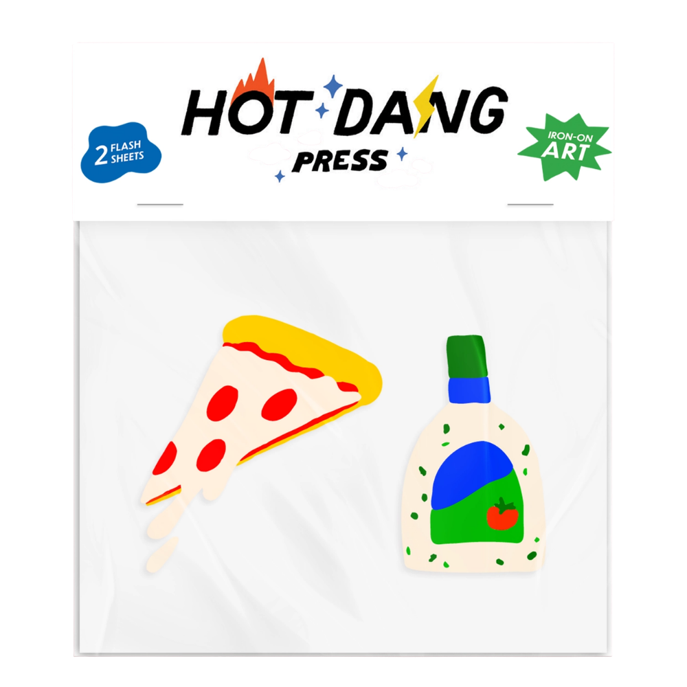 Pizza & Ranch Buddies Iron On