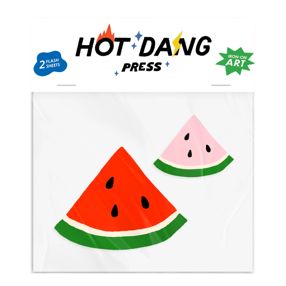 Watermelon Buddies Iron On