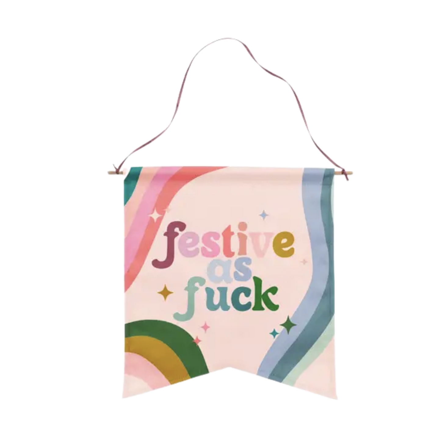 Festive as Fuck Wallflower