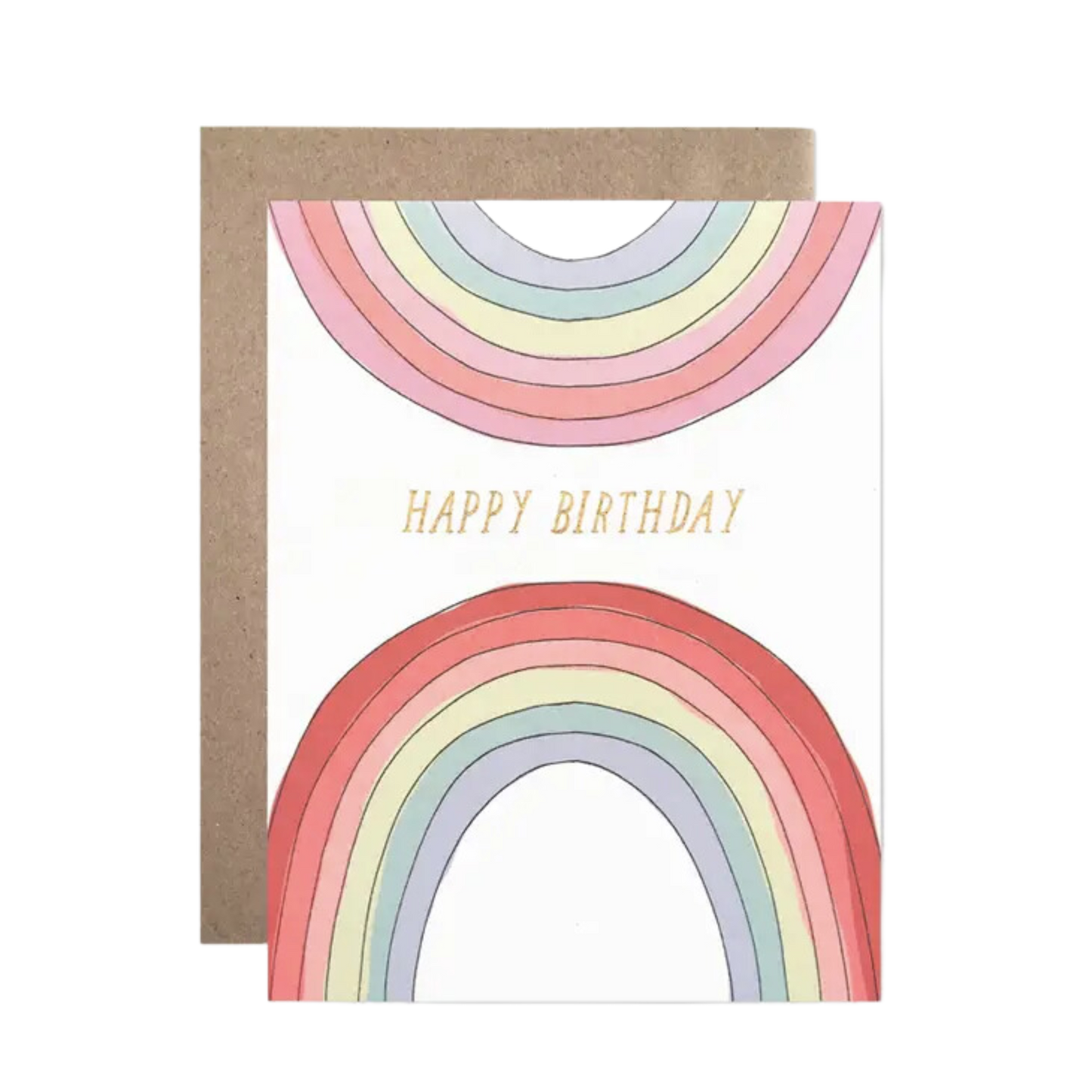 Happy Birthday Rainbow Card