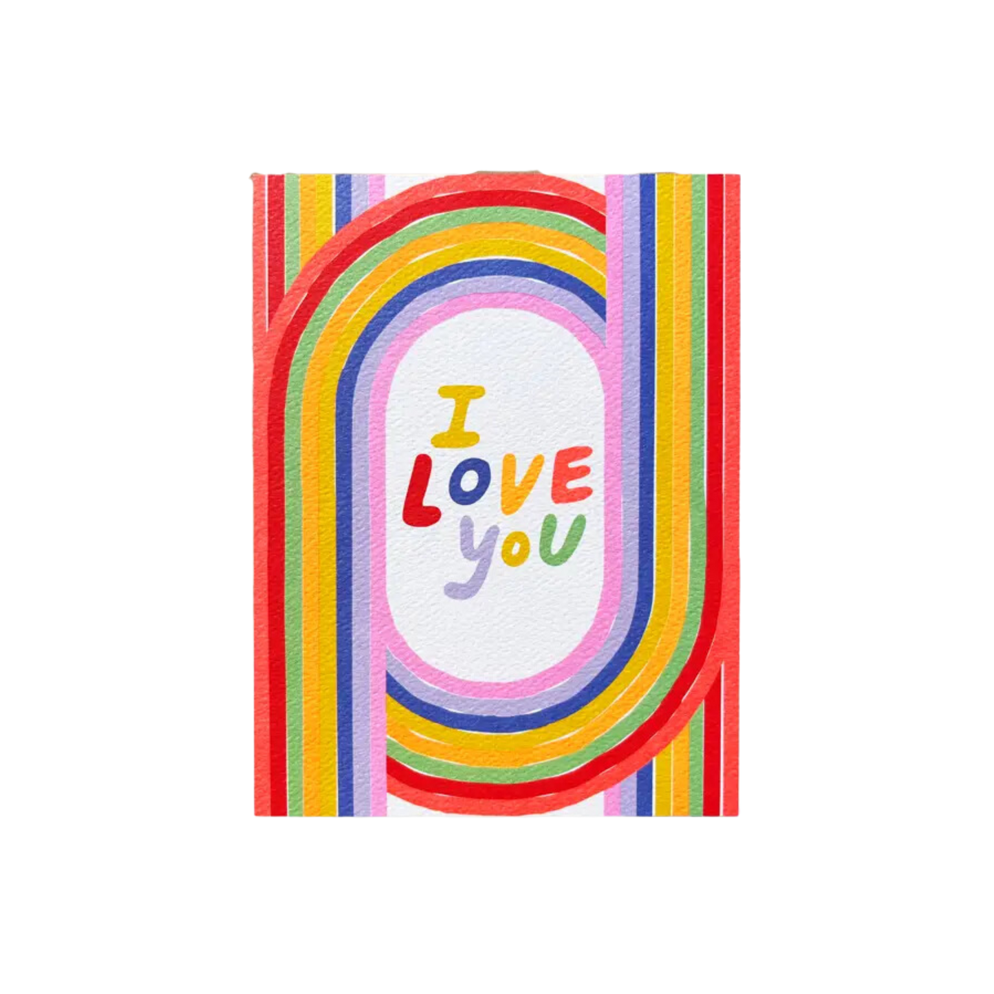 I Love You Arches Card