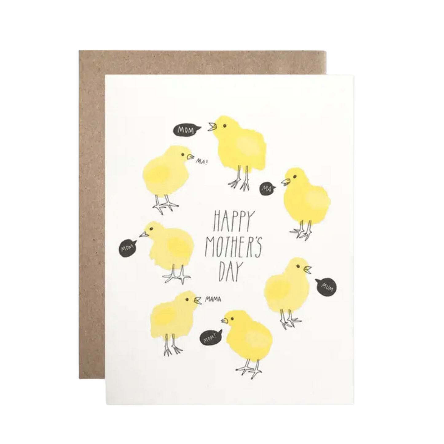 Mother's Day Chicks Card