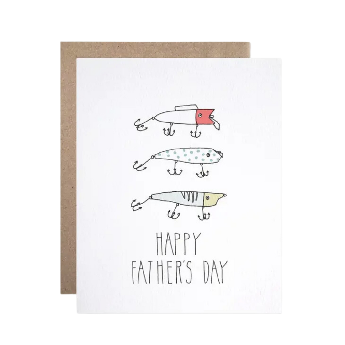 Father's Day Lures Card