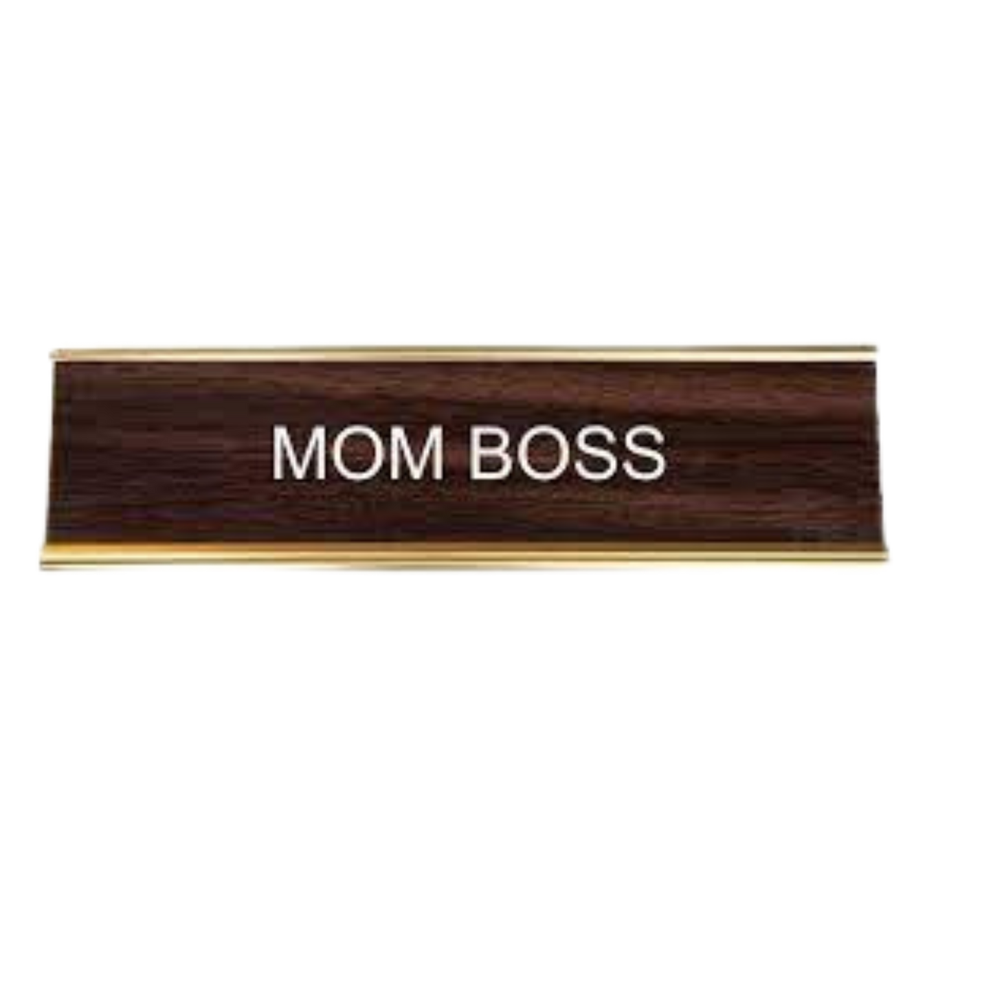 Mom Boss Nameplate