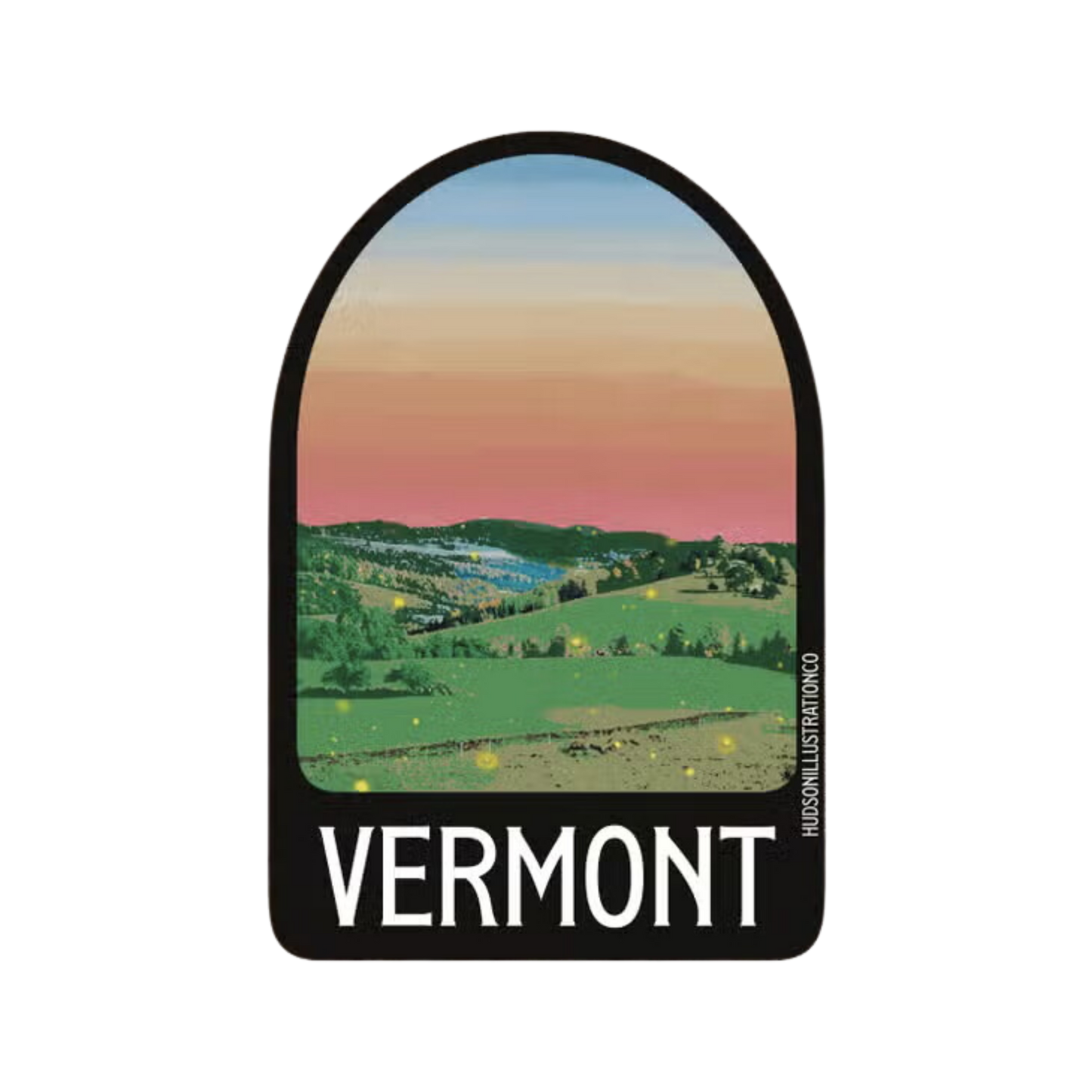 Vermont Green Mountains Sticker