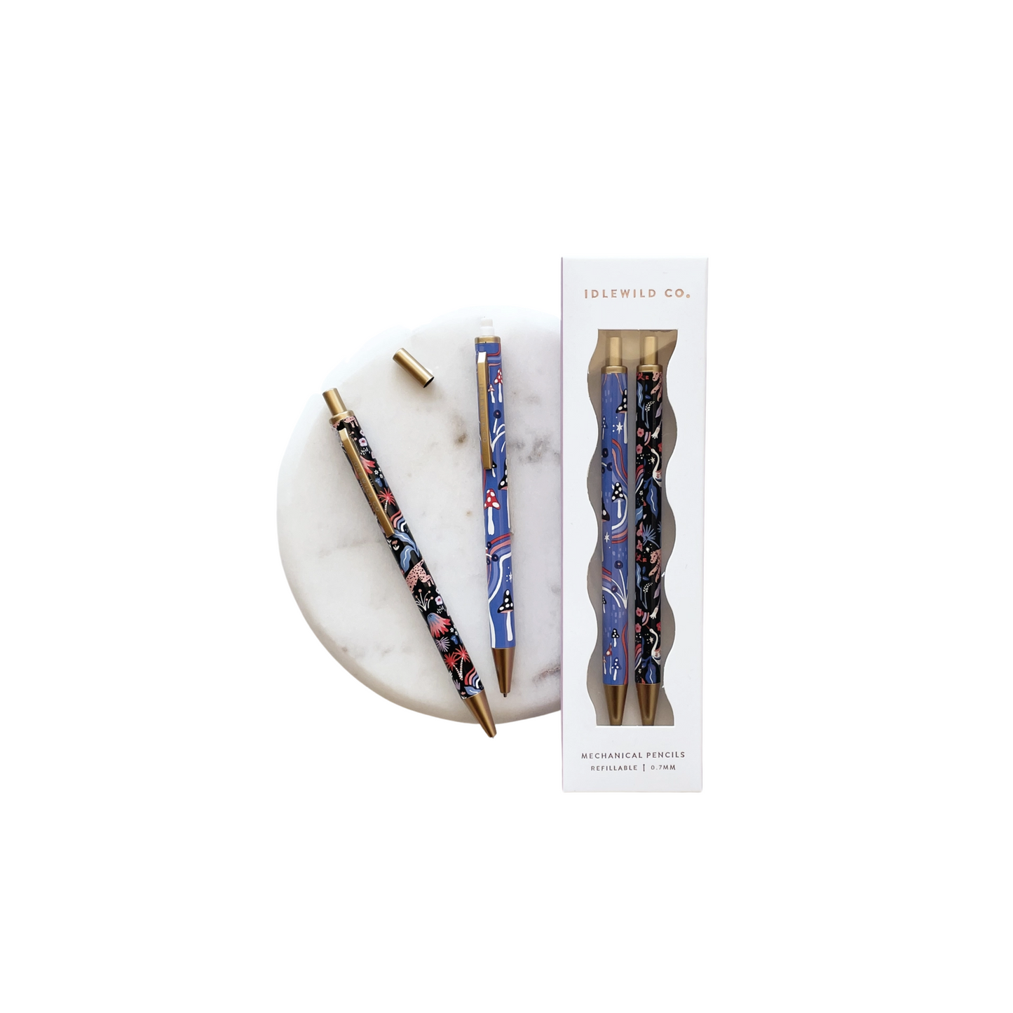 Mushroom Menagerie Mechanical Pencils