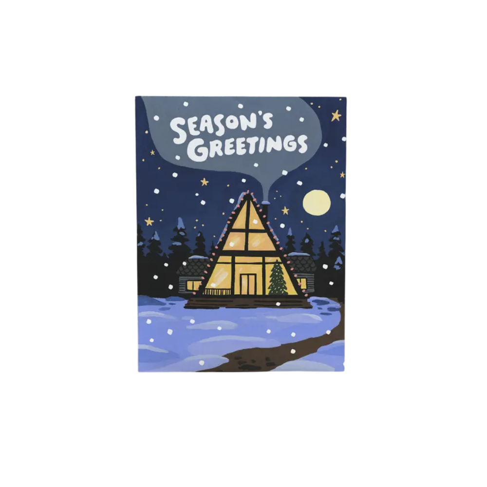 A-Frame Holiday Card