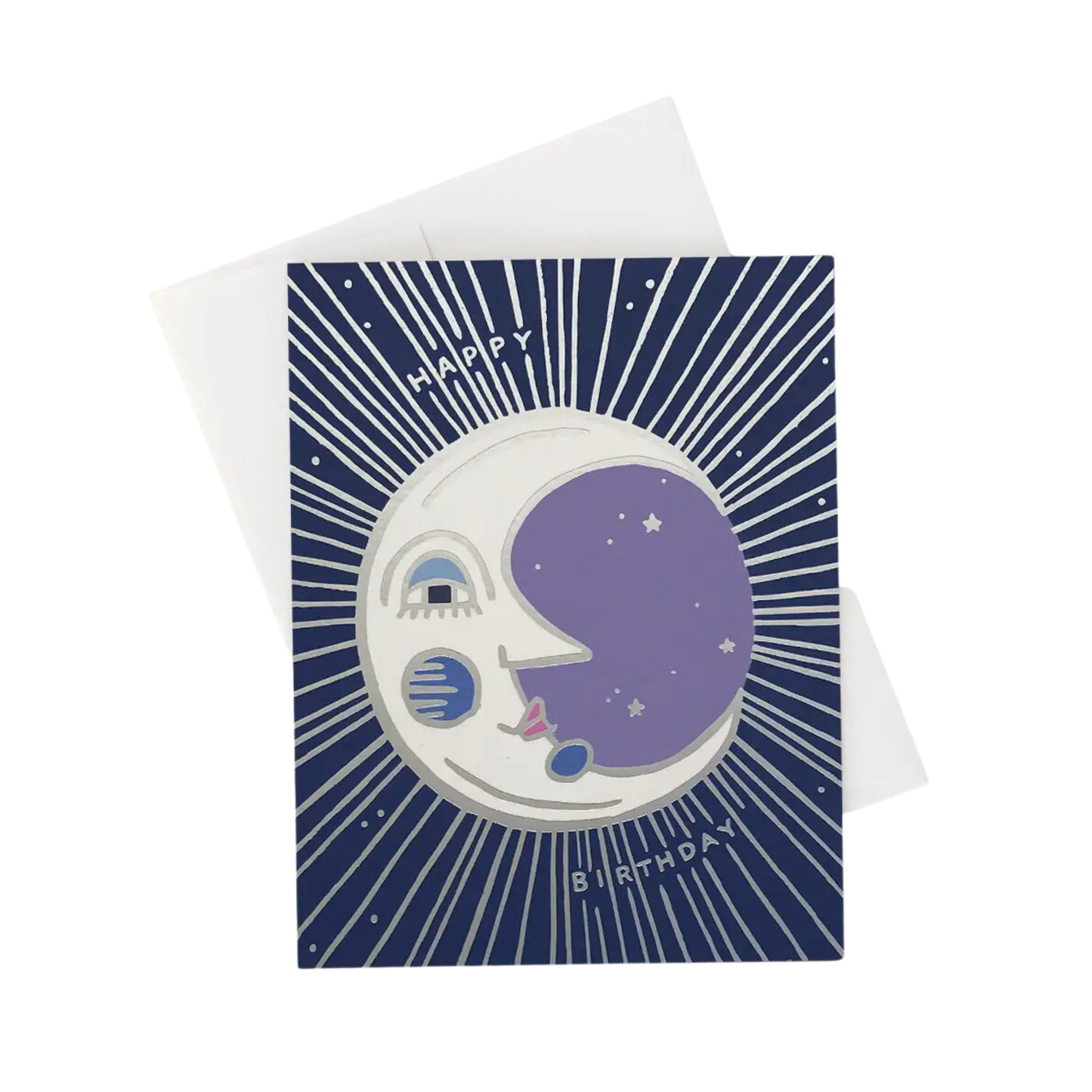 Moon Birthday Card