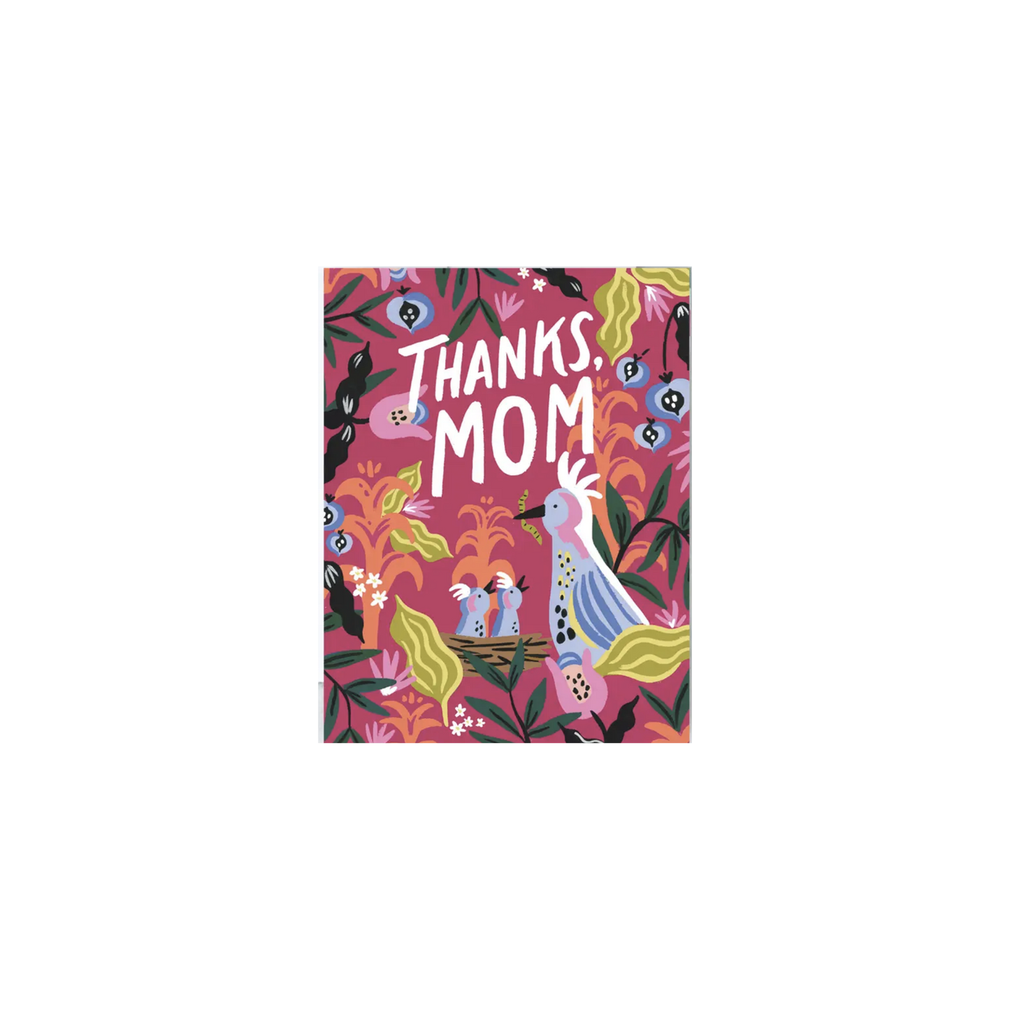 Thanks Mom Greeting Card