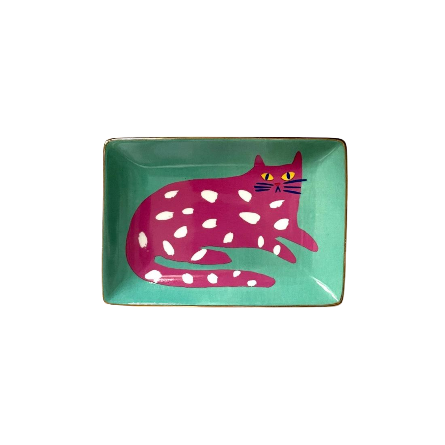 Spotted Cat Trinket Dish