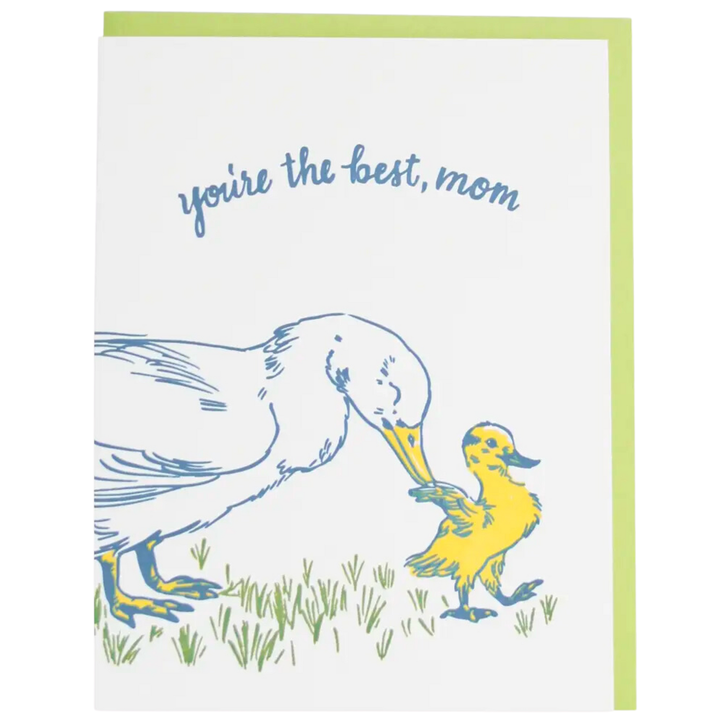 Duck and Duckling Mother's Day Card