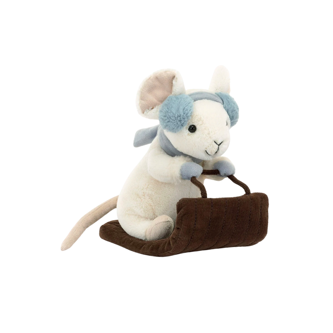 Merry Mouse Sleighing