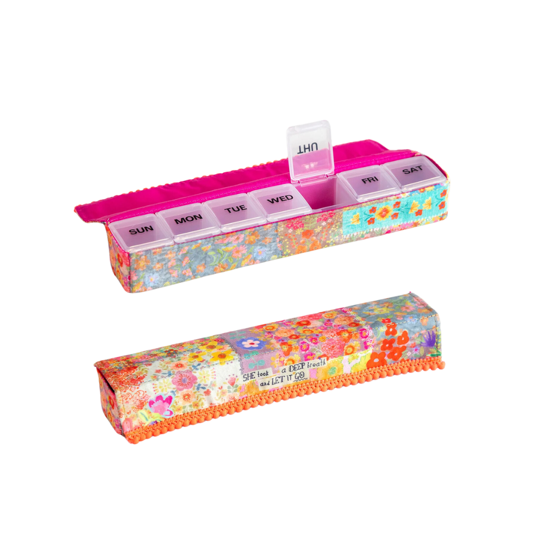 Weekly Pill Pouch Organizer - Deep Breath