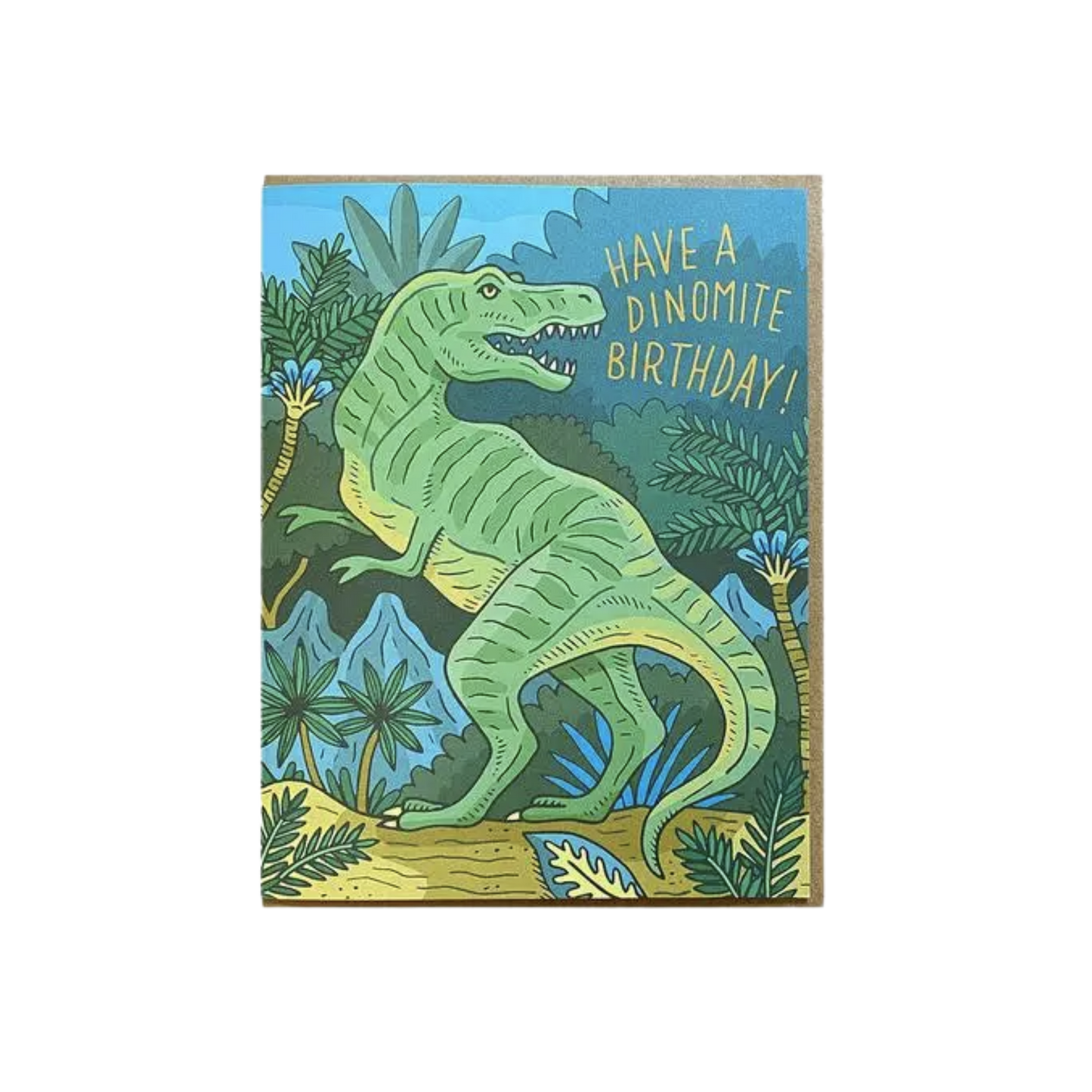 Dinomite Birthday Card