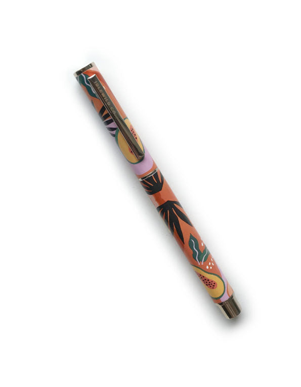 Papaya Rollerball Luxe Pen