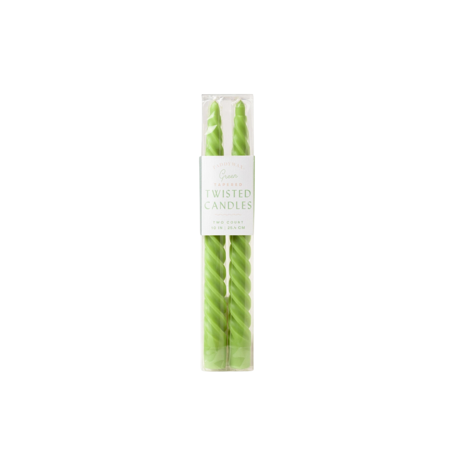 Twisted Taper Candles, 2 Per Pack