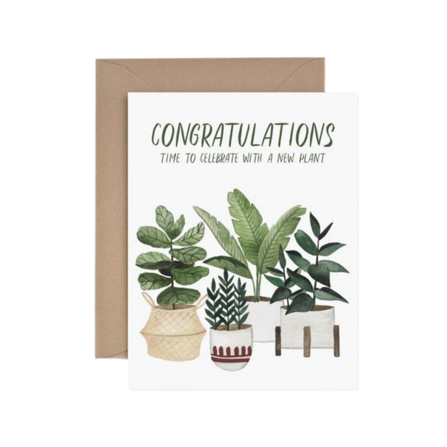Congratulations New Plant Card