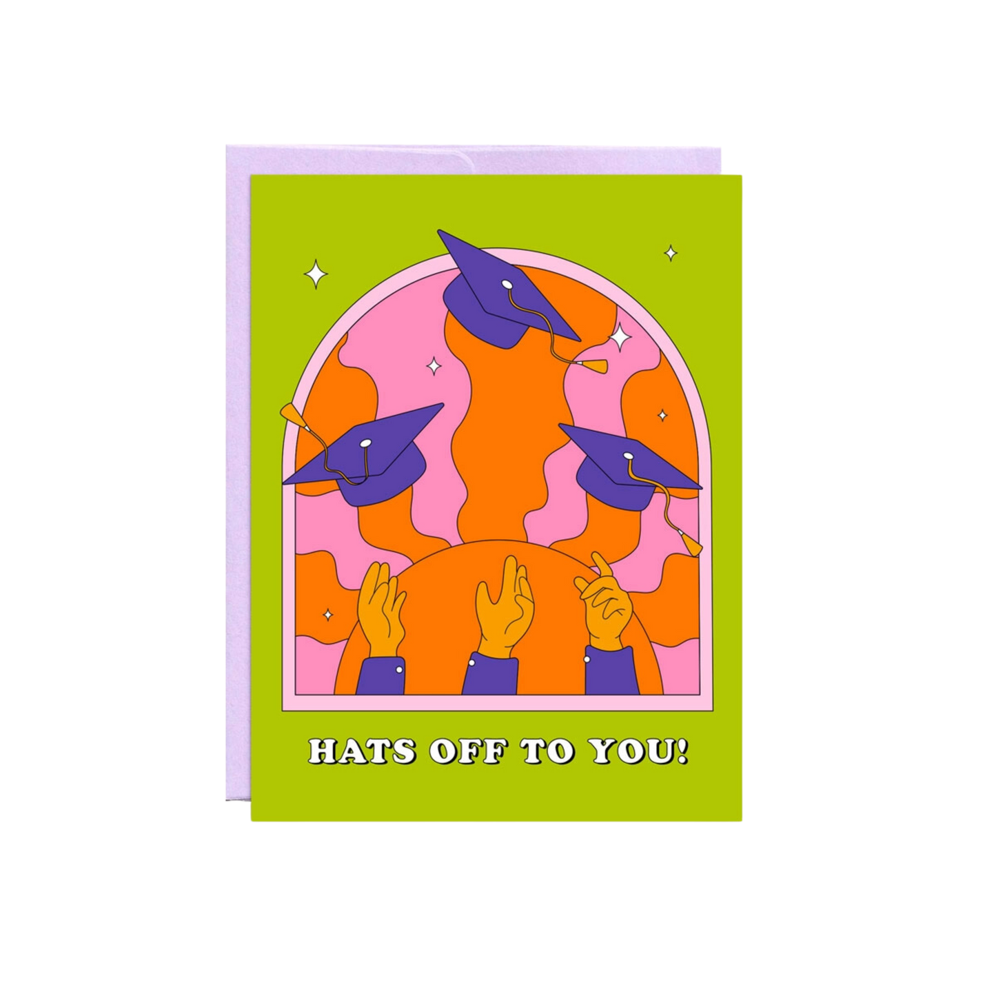Hats Off To You | Graduation Card