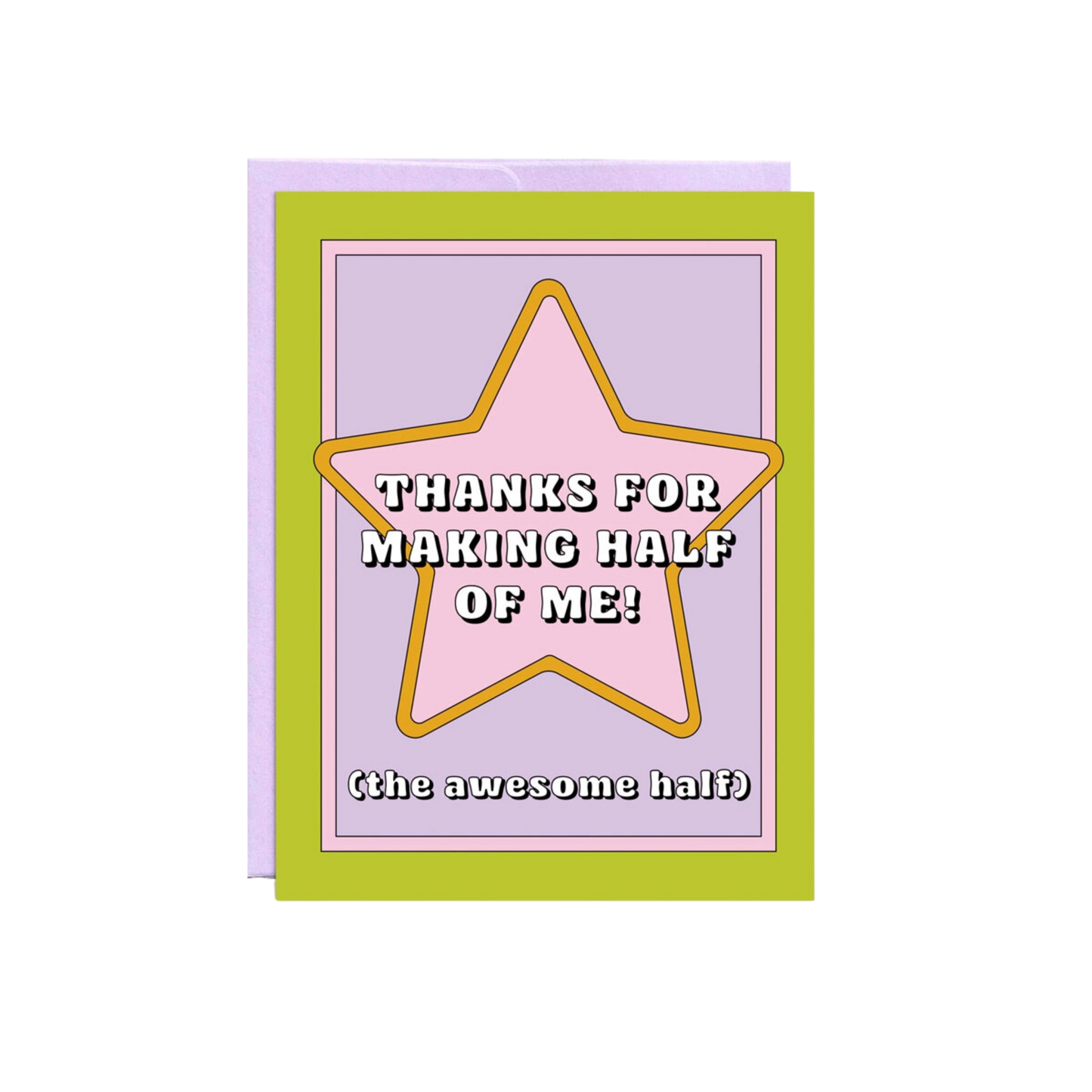 Awesome Half | Mother's Day Card