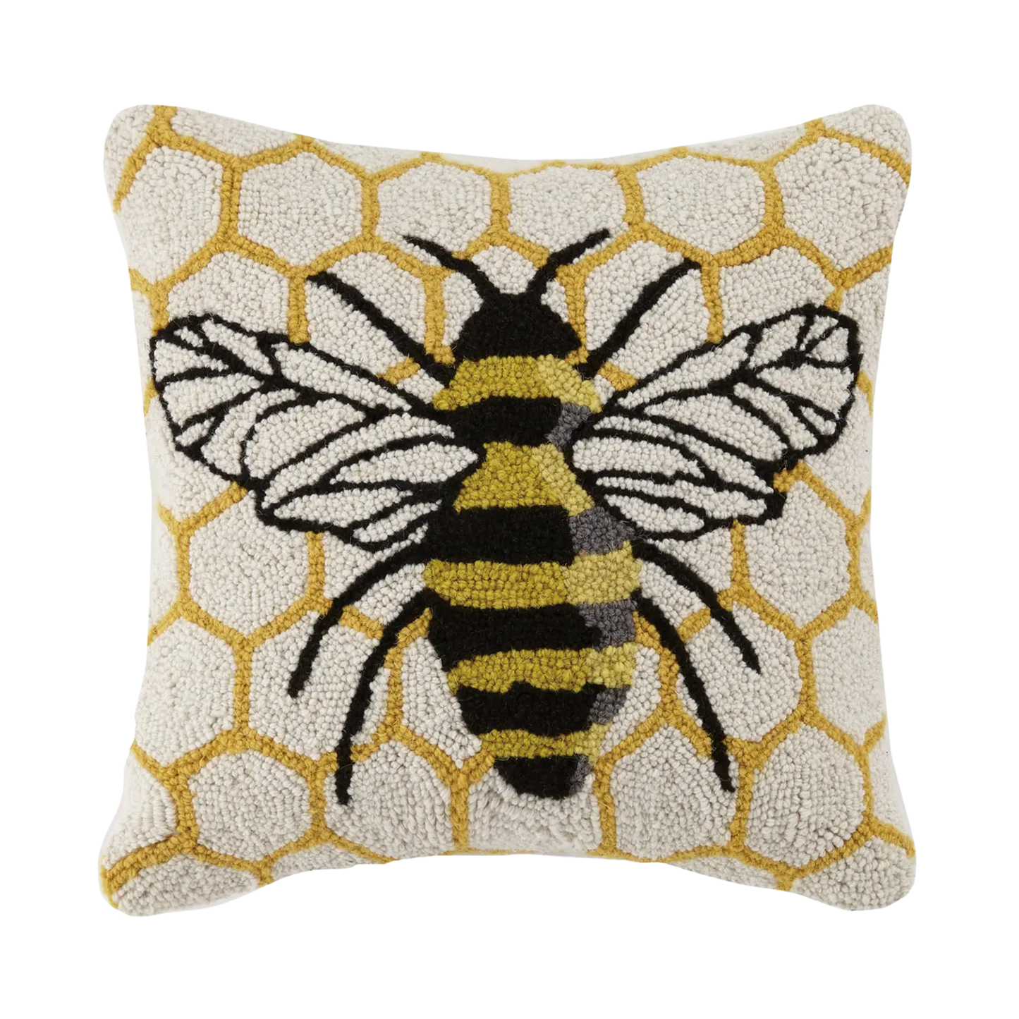 Honeycomb Bee Hook Pillow