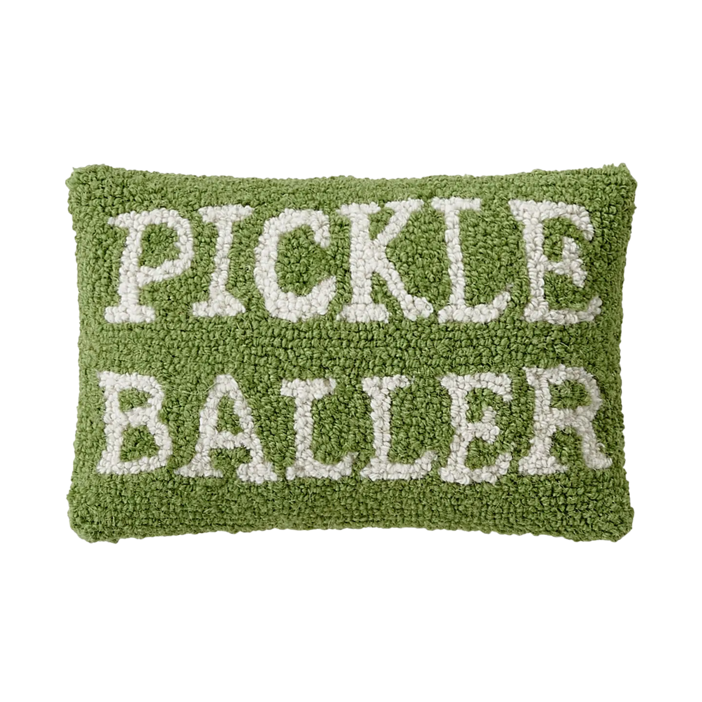 Pickle Baller Hook Pillow