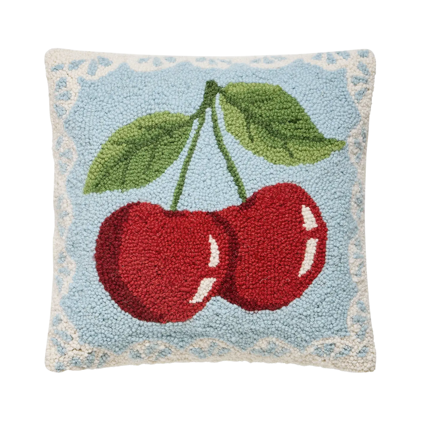 Cherry Lace Hook Pillow