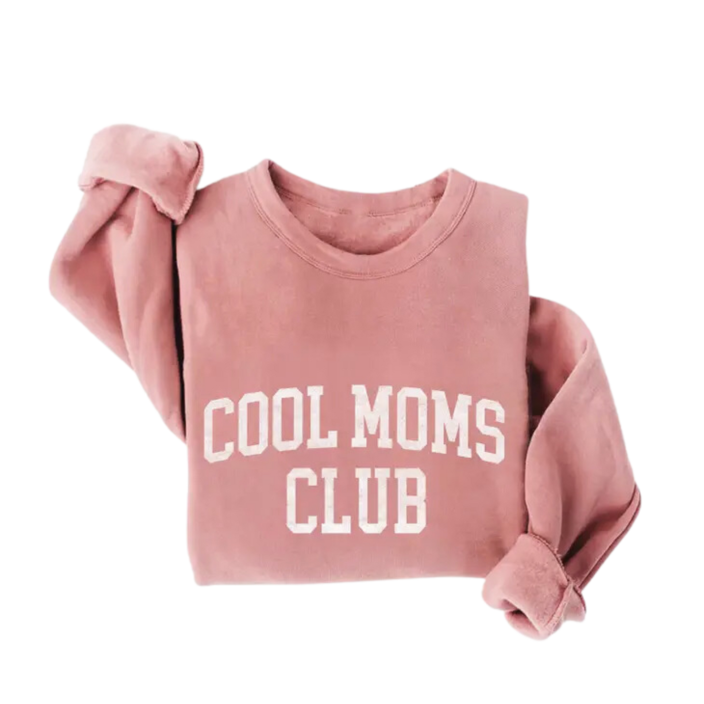 Cool Moms Club Graphic Sweatshirt - Mauve